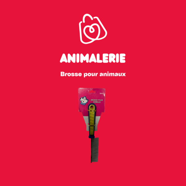 Brosse pour animaux