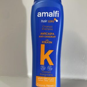 Shampooing Amalfi Hair Care Anti-pelliculaire avec Kératine (750 ml)