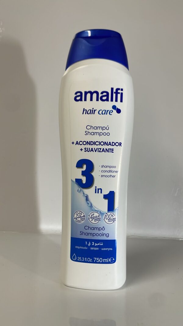 Shampooing + Après-shampooing + Soin adoucissant Amalfi Hair Care (750 ml)