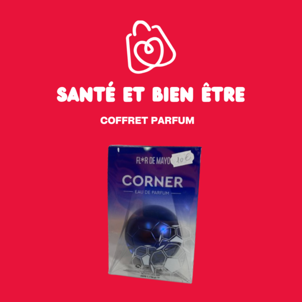 Coffret Parfum Ballon de foot "Corner"