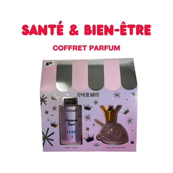 Coffret parfum licorne + Brume de corps - FLOR DE MAYO