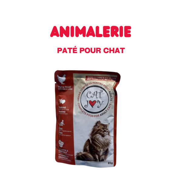 Cat Joy au bœuf en sauce 85g