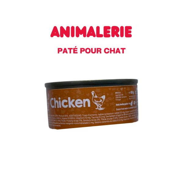 Boîtes de paté pour chat (Naturea)