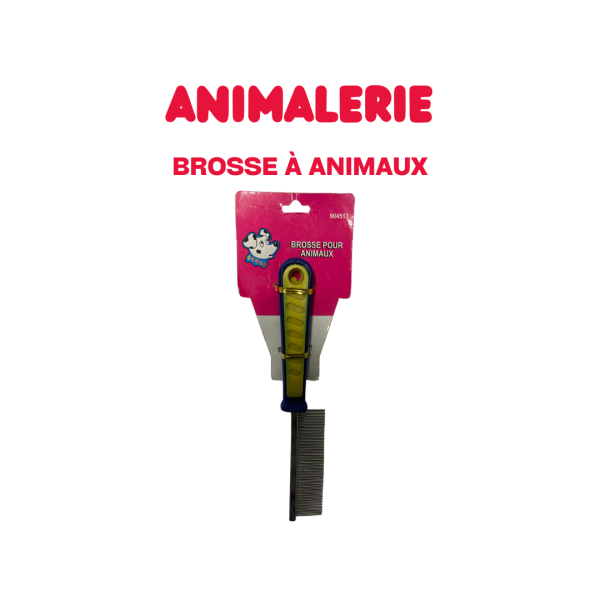 Brosse pour animaux